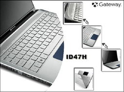捷威电脑产品导购稿时尚GatewayID47H格调你的数码生活